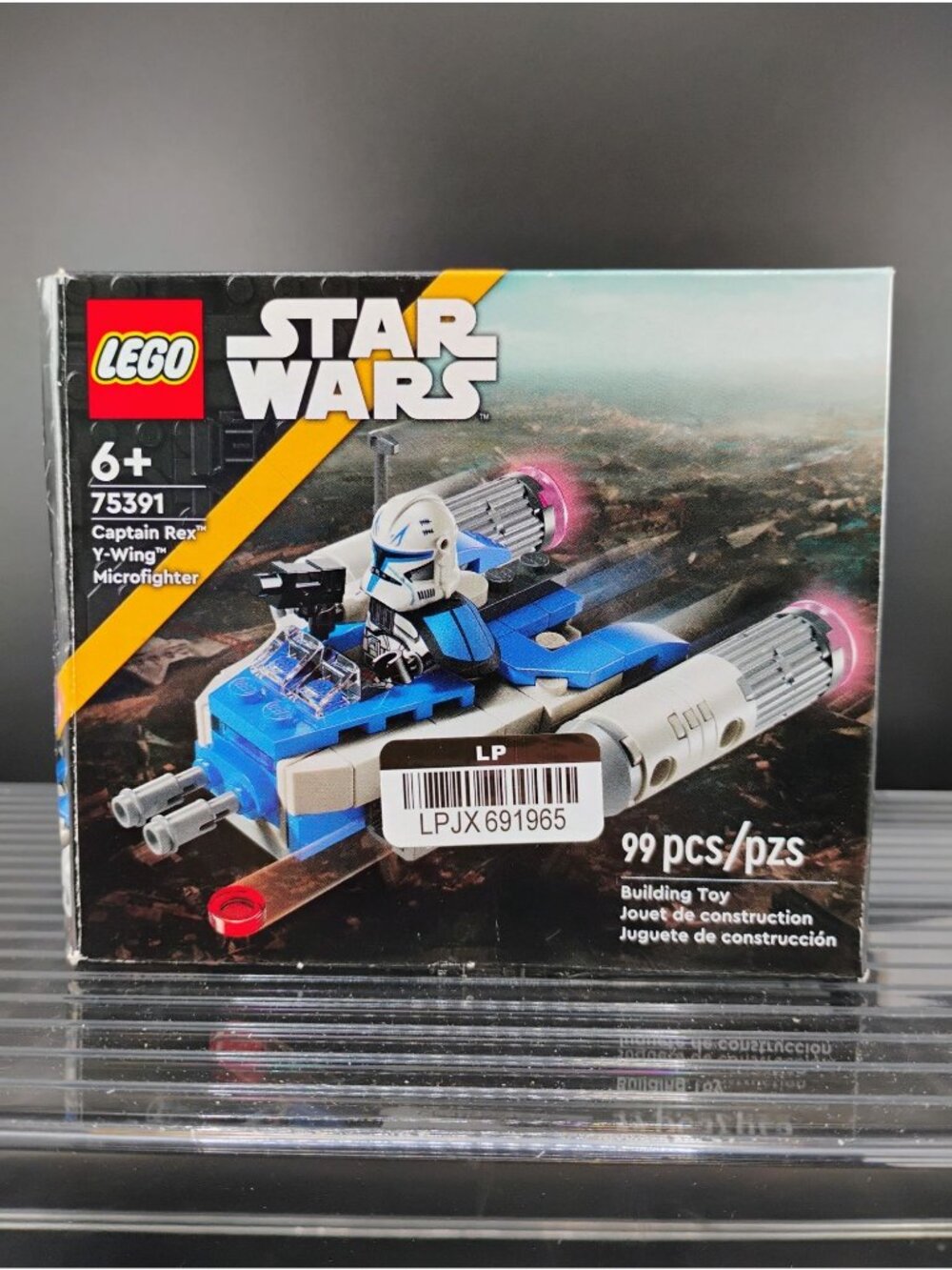 Lego Star Wars 75391 Captain Rex Microfighter Y-Wing 99 Pcs